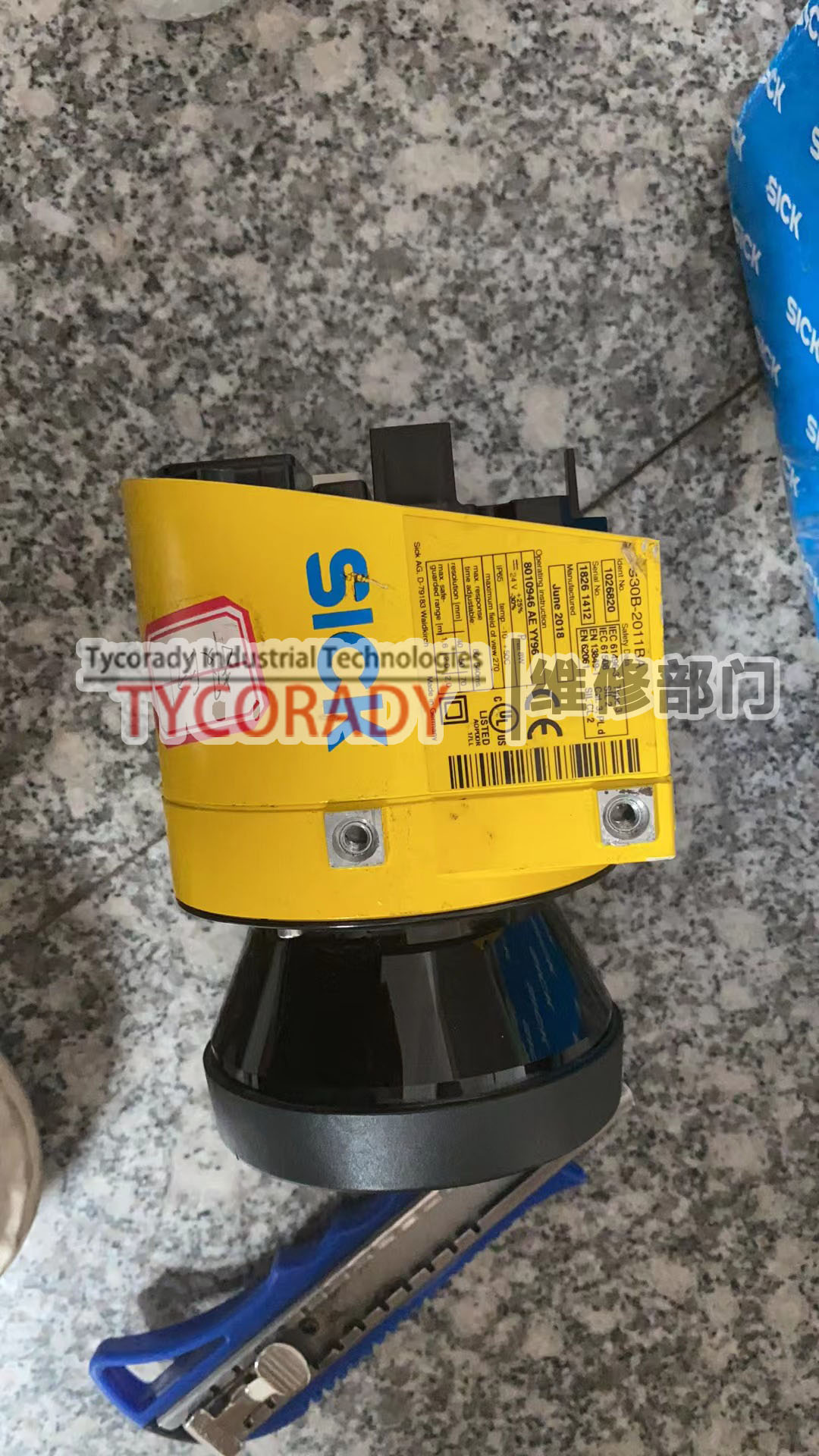 SICK安全激光掃描儀維修